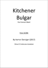 Kitchener Bulgar Concert Band sheet music cover